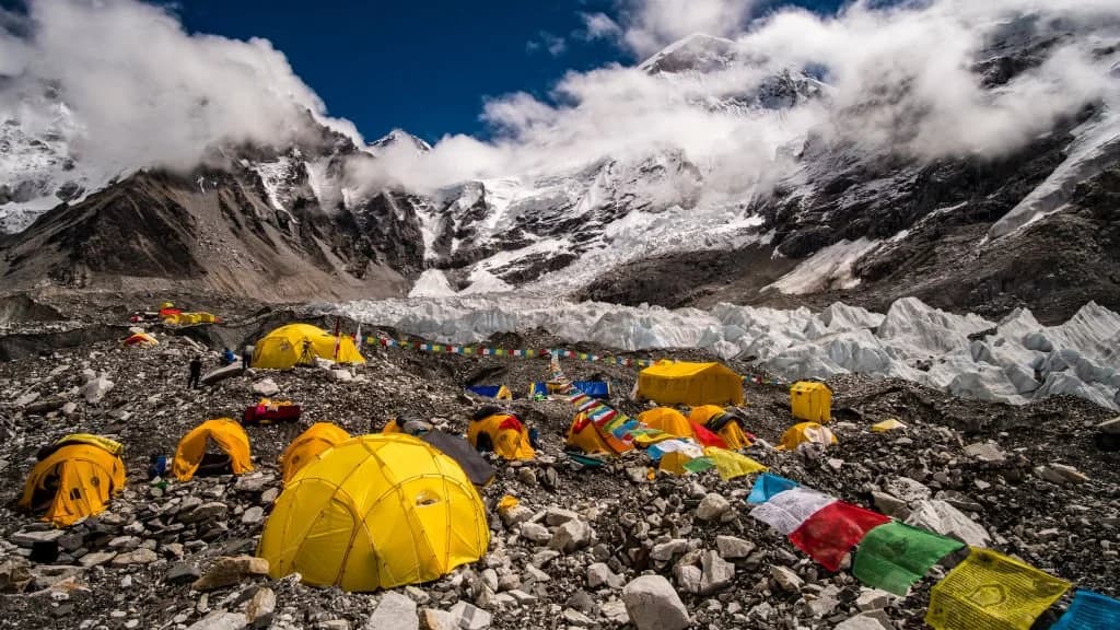 Everest Mountain Overfly with Everest Base Camp Landing from Kathmandu